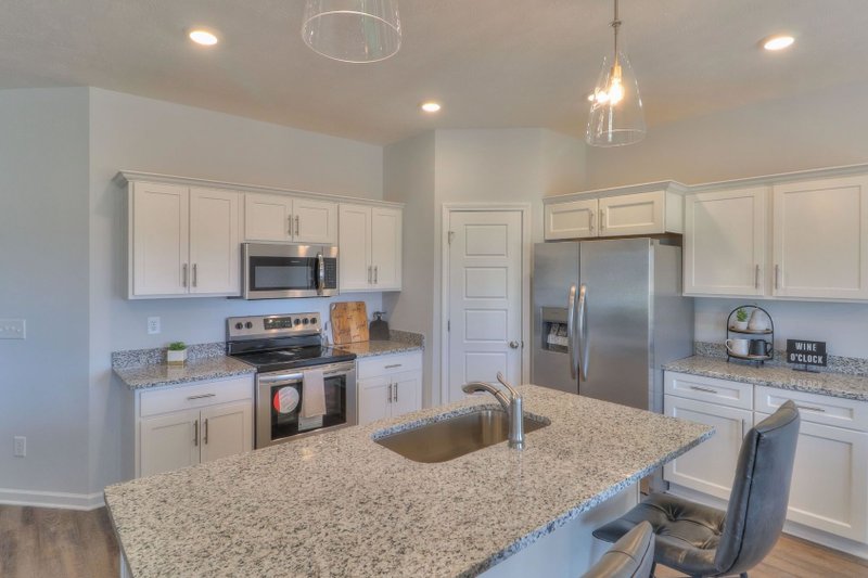 Architectural House Design - Interior - Kitchen for Farmhouse House Plan #20-2351 - 3 bed, 3 bath