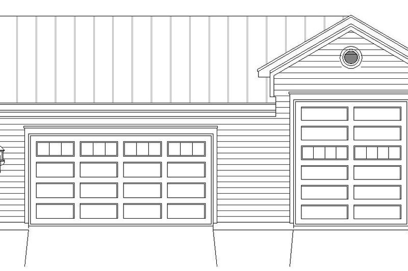 Dream House Plan - Exterior - Front Elevation 3 for Country House Plan #932-141, 0 bath