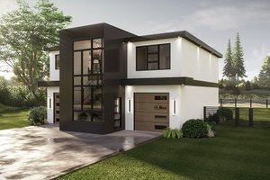 Exterior - Other Elevation for Modern House Plan #455-733 - 3 bed, 2.5 bath