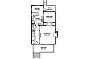 Southern Style House Plan - 3 Beds 2.5 Baths 1760 Sq/Ft Plan #312-732 