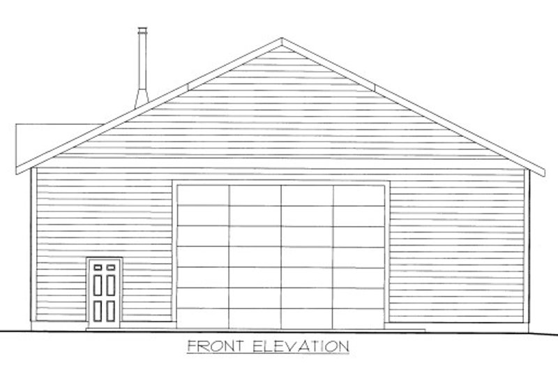 Home Plan - Traditional Exterior - Front Elevation Plan #117-657