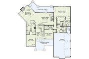 Craftsman Style House Plan - 4 Beds 3 Baths 2883 Sq/Ft Plan #17-2377 