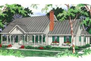 Country Style House Plan - 3 Beds 2.5 Baths 2117 Sq/Ft Plan #406-152 