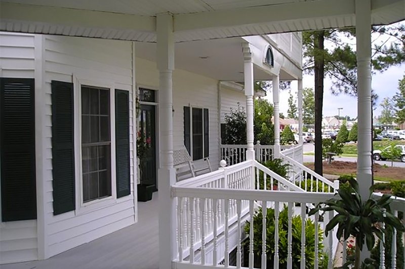Architectural House Design - Exterior - Covered Porch for Victorian House Plan #137-249 - 4 bed, 3.5 bath
