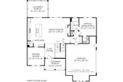 Traditional Style House Plan - 4 Beds 3 Baths 2646 Sq/Ft Plan #927-1052 