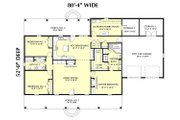 Southern Style House Plan - 3 Beds 2 Baths 2091 Sq/Ft Plan #44-144 