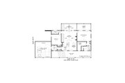 Ranch Style House Plan - 2 Beds 2 Baths 1740 Sq/Ft Plan #932-677 