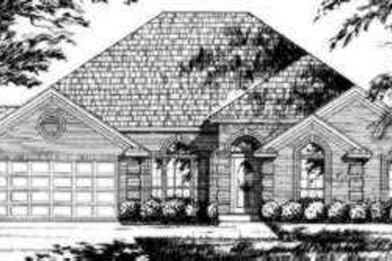 Dream House Plan - European Exterior - Front Elevation Plan #40-269