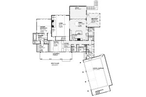 Country style house plan design