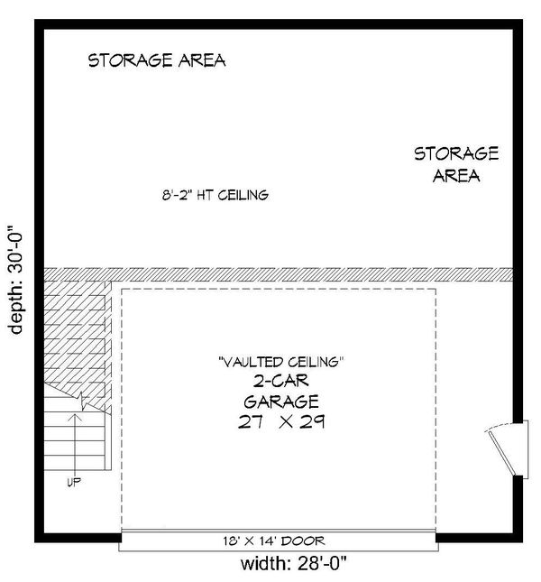 Architectural House Design - Contemporary Floor Plan - Main Floor Plan #932-226