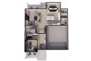 Craftsman Style House Plan - 4 Beds 2.5 Baths 2426 Sq/Ft Plan #51-1353 