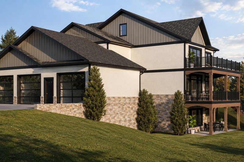 Architectural House Design - Exterior - Other Elevation 1 for Traditional House Plan #1064-502 - 7 bed, 4.5 bath