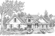 Traditional Style House Plan - 4 Beds 3 Baths 2862 Sq/Ft Plan #929-229 