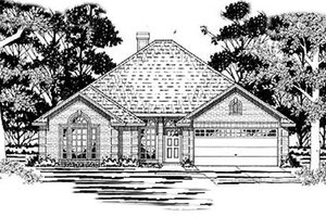 Traditional Exterior - Front Elevation Plan #42-247