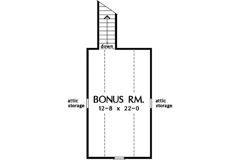 Home Plan - Optional Bonus Level