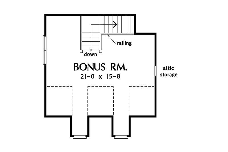Dream House Plan - Floor Plan - Other Floor for Country House Plan #929-566 - 3 bed, 2 bath