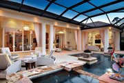 Mediterranean Style House Plan - 4 Beds 4.5 Baths 3831 Sq/Ft Plan #930-443 