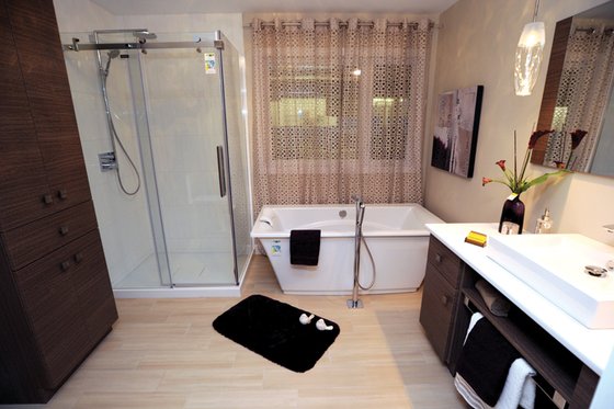 Interior - Master Bathroom for Contemporary House Plan #23-2586 - 3 bed, 1.5 bath
