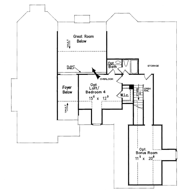 Architectural House Design - Country Floor Plan - Other Floor Plan #927-121