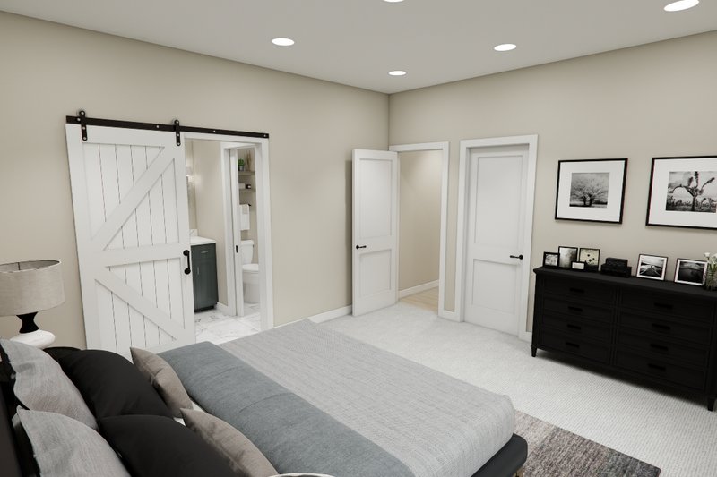 Dream House Plan - Interior - Master Bedroom for Farmhouse House Plan #51-1392 - 3 bed, 2.5 bath