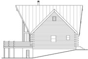 Log Style House Plan - 2 Beds 2.5 Baths 1568 Sq/Ft Plan #124-951 