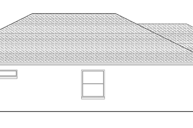 Home Plan - Exterior - Other Elevation 1 for Adobe / Southwestern House Plan #1058-88 - 3 bed, 2 bath