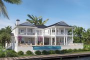 Cottage Style House Plan - 5 Beds 5.5 Baths 4573 Sq/Ft Plan #938-153 