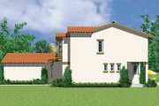 Adobe / Southwestern Style House Plan - 3 Beds 2.5 Baths 2303 Sq/Ft Plan #72-1133 Exterior 