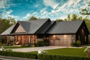 Traditional Style House Plan - 3 Beds 2 Baths 1584 Sq/Ft Plan #54-638 