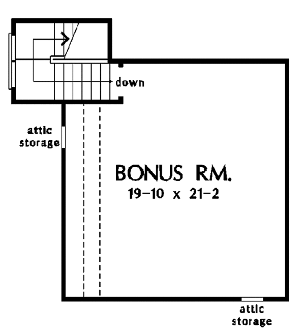 Traditional Floor Plan - Other Floor Plan #929-741