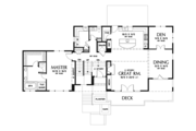 Prairie Style House Plan - 3 Beds 2.5 Baths 2737 Sq/Ft Plan #48-922 