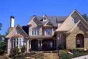 European Style House Plan - 5 Beds 4.5 Baths 4353 Sq/Ft Plan #54-101 