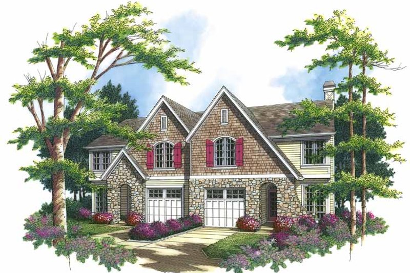 Home Plan - Country Exterior - Front Elevation Plan #48-820