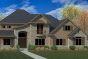 European Style House Plan - 4 Beds 3.5 Baths 3815 Sq/Ft Plan #920-116 