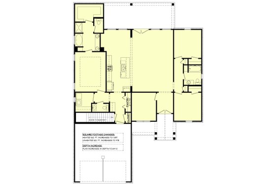 Floor Plan - Other Floor for Farmhouse House Plan #430-284 - 3 bed, 2.5 bath