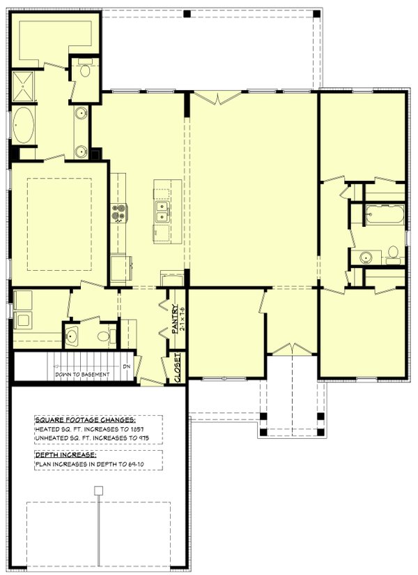 Farmhouse Floor Plan - Other Floor Plan #430-284