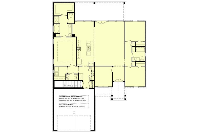 Home Plan - Floor Plan - Other Floor for Farmhouse House Plan #430-284 - 3 bed, 2.5 bath