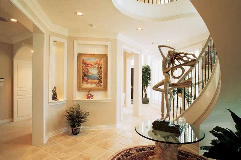 Home Plan - Interior - Entry for Classical House Plan #1021-4 - 4 bed, 3 bath