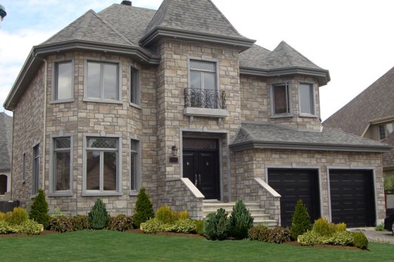 Exterior - Front Elevation for Cottage House Plan #138-385 - 4 bed, 2.5 bath