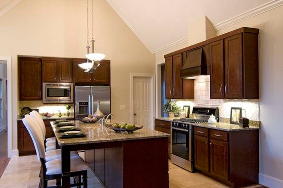 Interior - Kitchen 1 for European House Plan #929-870 - 5 bed, 4 bath