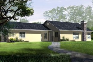 Traditional Exterior - Front Elevation Plan #1-229