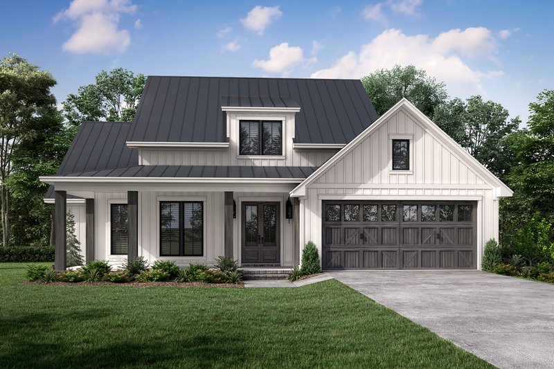 House Plan Design - Farmhouse Exterior - Front Elevation Plan #430-264