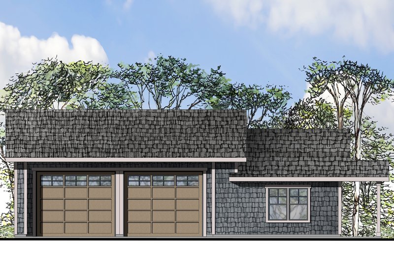 House Blueprint - Traditional Exterior - Front Elevation Plan #124-960