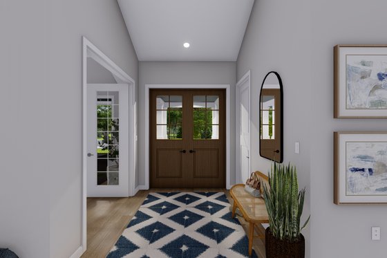 Interior - Entry 1 for Farmhouse House Plan #1060-169 - 3 bed, 2.5 bath