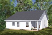 Ranch Style House Plan - 3 Beds 2 Baths 1388 Sq/Ft Plan #513-2292 