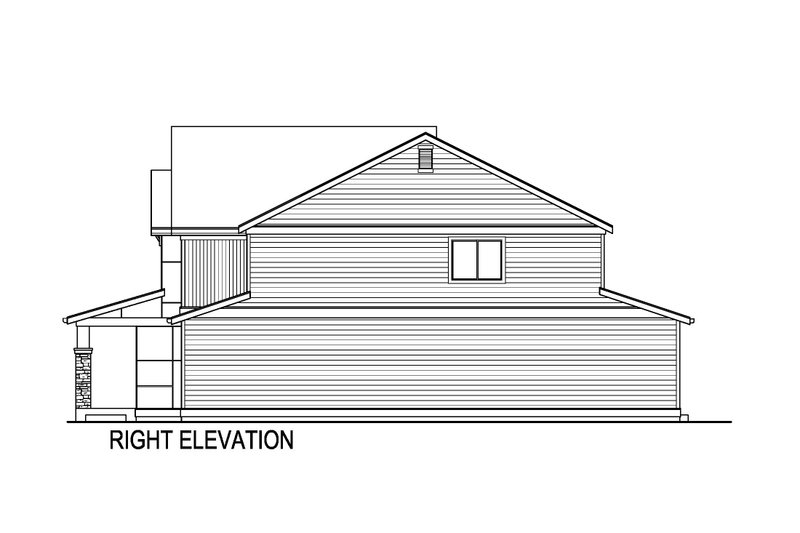 Dream House Plan - Exterior - Other Elevation 1 for Contemporary House Plan #569-78 - 5 bed, 3 bath