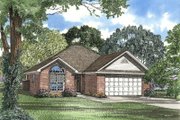 Traditional Style House Plan - 3 Beds 2 Baths 1355 Sq/Ft Plan #17-152 
