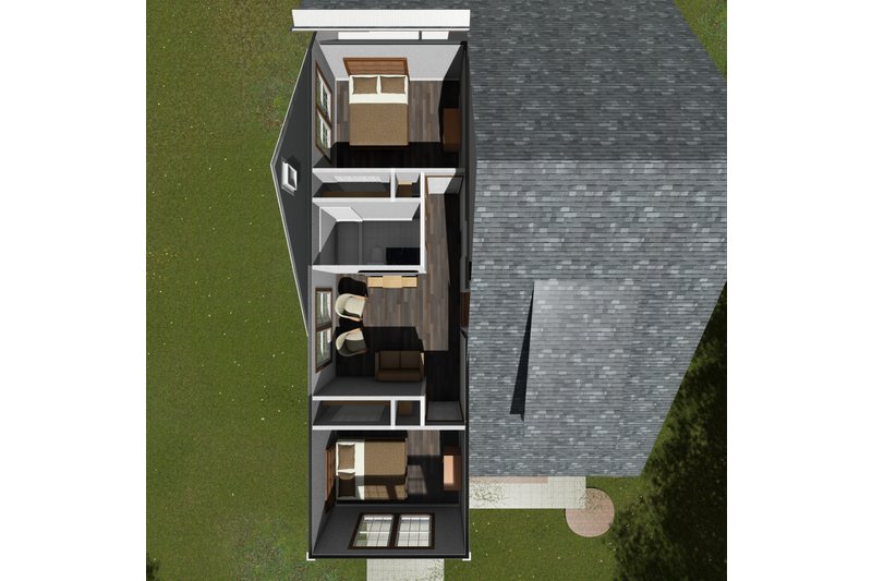 Dream House Plan - Floor Plan - Upper Floor for Craftsman House Plan #513-12 - 3 bed, 2.5 bath