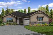 Ranch Style House Plan - 3 Beds 2 Baths 2004 Sq/Ft Plan #124-1096 