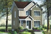 Traditional Style House Plan - 3 Beds 1.5 Baths 1200 Sq/Ft Plan #25-4022 